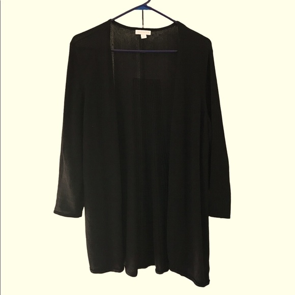 Charter Club 3/4 sleeve cardigan *L* - Picture 1 of 4